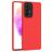 Mobigear Colors Samsung Galaxy A73 Hülle Flexibles TPU Backcover - Rot