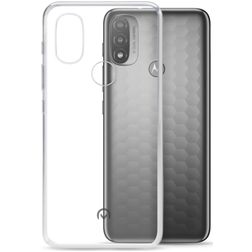 Mobilize Gelly Durchsichtig Motorola Moto E20 Hülle Flexibles TPU Backcover - Transparent