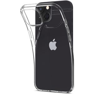 Mobigear Basics Durchsichtig iPhone 13 Hülle Flexibles TPU Backcover - Transparent
