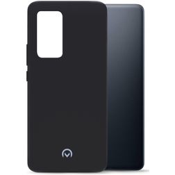 Mobilize Rubber Gelly Xiaomi 12 Pro Hülle Flexibles TPU Backcover - Matt Black