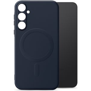 My Style Protective Flex Samsung Galaxy A35 MagSafe Hülle Flexibles TPU Backcover - Marineblau