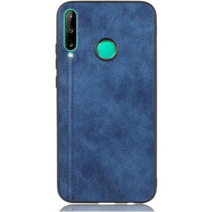 Mobigear Stitch Huawei P40 Lite E Hülle Backcover - Blau