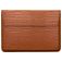 Mobigear Envelope Croco Laptop Sleeve 11 Zoll Laptop Hülle - Braun