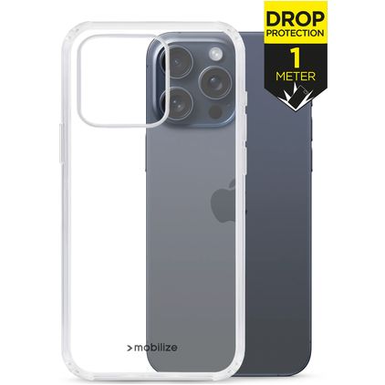Mobilize Naked Protection Durchsichtig iPhone 13 Pro Max Hülle Hardcase Backcover Stoßfest - Transparent