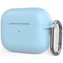 Mobigear Classic Apple AirPods Pro 2 Hülle Flexibles Silikon - Babyblau