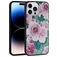 Mobigear Flowers iPhone 14 Pro Hülle Hardcase Backcover - Model 1