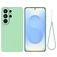 Mobigear Rubber Touch Samsung Galaxy S26 Ultra Silikon Backcover - Grün