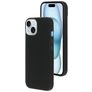 Mobiparts iPhone 15 Silikon Hülle Backcover - Schwarz