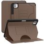 Mobigear Magnetic Folio iPad Pro 11 Zoll (2025) Hülle Klapphülle + Stifthalter - Braun