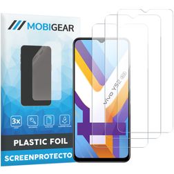 Mobigear Vivo Y52 Displayschutz Schutzfolie - Hüllenfreundlich (3er Pack)