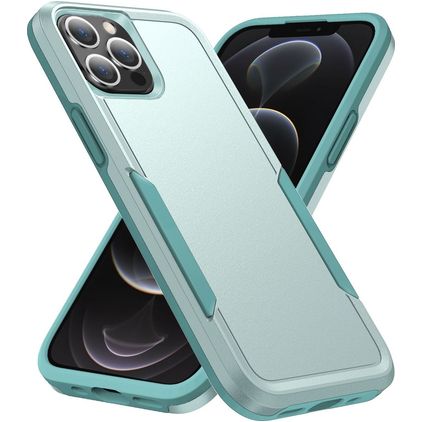 Mobigear Heavy Armor iPhone 14 Pro Max Hülle Hardcase Backcover Stoßfest - Grün