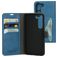 Mobiparts Classic Wallet Samsung Galaxy S23 Hülle Klapphülle Geldbörse - Steel Blue
