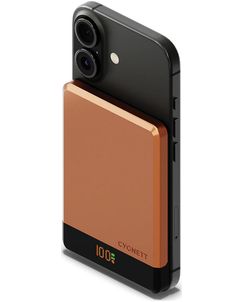 Cygnett MagSlim Single USB-C Powerbank 5.000 mAh 15W - MagSafe Kompatibel - Copper