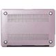 Mobigear Silk Texture MacBook Pro 13 Zoll (2008-2012) Hardcase Hülle MacBook Case - Lila - Model A1278