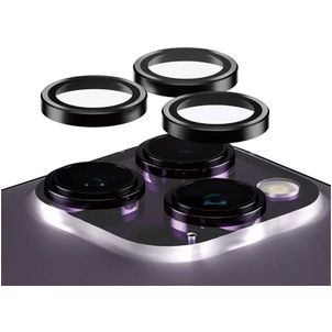PanzerGlass Hoops iPhone 14 Pro Max Gehärtetes Glas Kameralinsen Schutz - Hüllenfreundlich