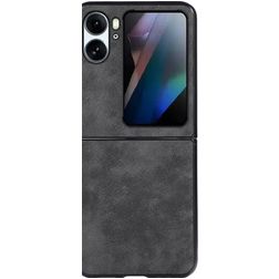 Mobigear Excellent OPPO Find N2 Flip Hülle Hardcase Backcover - Schwarz