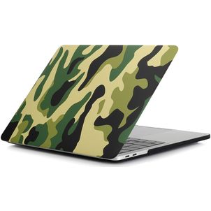 Mobigear Design MacBook Pro 14 Zoll (2021-2026) Hardcase Hülle MacBook Case - Jungle Camauflage - Model A2442 / A2779 / A2918 / A2992 / A3401 / A3112 / A3434 / A3427 / A3426