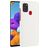 Mobigear Croco Samsung Galaxy A21s Hülle Backcover - Weiß