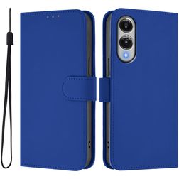 Mobigear Urban Wallet Samsung Galaxy S25 Edge Hülle Klapphülle Geldbörse - Dunkelblau