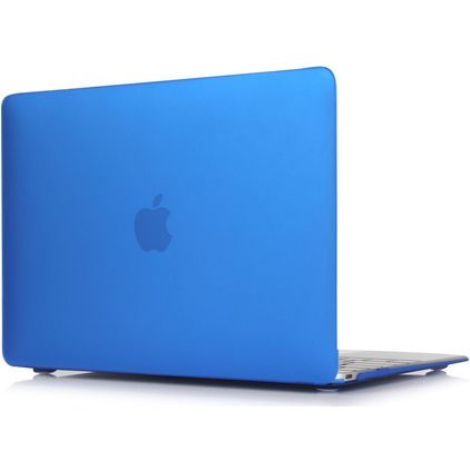 Mobigear Matte MacBook 12 Zoll (2015-2017) Hardcase Hülle MacBook Case - Dunkelblau - Model A1534