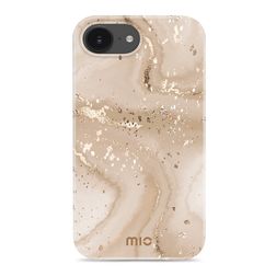 MIO iPhone 16e MagSafe Hülle Hardcase Backcover - Gold Marble