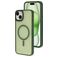 Mobiparts Hardcover iPhone 15 Plus MagSafe Hülle Hardcase Backcover - Satin Green