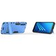 Mobigear Armor Stand Samsung Galaxy A7 (2018) Hülle Hardcase Backcover Stoßfest mit Ständer - Blau