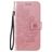 Mobigear Flowers OPPO A54 5G Hülle Klapphülle Geldbörse - Roségold