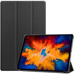 Mobigear Tri-Fold Lenovo Tab P11 Pro Gen 1 Hülle Klapphülle - Schwarz