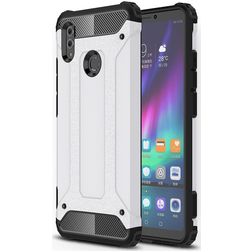 Mobigear Outdoor HONOR Note 10 Hülle Hardcase Backcover Stoßfest - Weiß