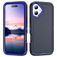 Mobigear Rugged iPhone 17 Hülle Hardcase Backcover Stoßfest - Blau