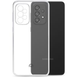 Mobilize Gelly Durchsichtig Samsung Galaxy A33 Hülle Flexibles TPU Backcover - Transparent