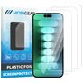 Mobigear iPhone 15 Pro Max Displayschutz Schutzfolie - Hüllenfreundlich (3er Pack)