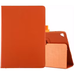 Mobigear Classic iPad 9 (2021) Hülle Klapphülle + Stifthalter - Orange