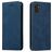 Mobigear Retro Slim Samsung Galaxy S20 Plus Hülle Klapphülle Geldbörse - Blau