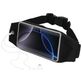 Mobiparts Comfort Fit Handyhalterung Joggen iPhone 16 Pro Max Sporthülle Neopren Sportarmband - Schwarz