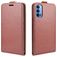 Mobigear OPPO Reno 4 Hülle Flipcase - Braun