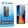 Mobigear Premium POCO M6 Pro Panzerglas Gehärtetes Glas Displayschutz - Hüllenfreundlich - Schwarz