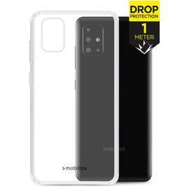 Mobilize Naked Protection Durchsichtig Samsung Galaxy A51 Hülle Hardcase Backcover Stoßfest - Transparent