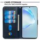 Mobigear Zipper Samsung Galaxy S20 Plus Hülle Klapphülle Geldbörse - Blau