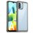 Mobigear Crystal Xiaomi Redmi A1 4G Hülle Hardcase Backcover Stoßfest - Transparent / Grau