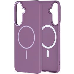 Mobiparts Slim Line Samsung Galaxy A57 MagSafe Hülle Hardcase Backcover - Imperial Purple