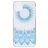 Mobigear Design iPhone 11 Pro Max Hülle Flexibles TPU Backcover - Transparent / Blau