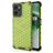 Mobigear Honeycomb Realme C35 Hülle Hardcase Backcover Stoßfest - Grün