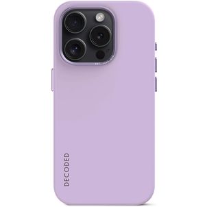 Decoded iPhone 15 Pro Max Silikon Hülle Backcover - Digital Lavender