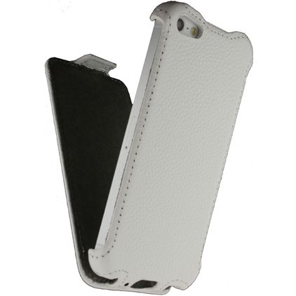 Mobilize Slim Flip Case iPhone 5 Flipcase - Weiß