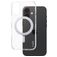 CARE by PanzerGlass Feature Case iPhone 16 MagSafe Hülle Hardcase Backcover - Transparent / Silber