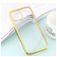 Mobigear Royal iPhone 12 Pro Max Hülle Flexibles TPU Backcover - Transparent / Gold