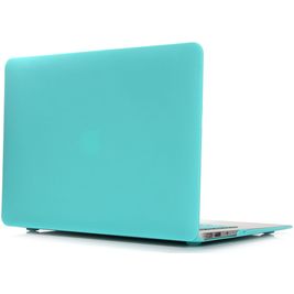 Mobigear Matte MacBook Air 13 Zoll (2010-2019) Hardcase Hülle MacBook Case - Türkis - Model A1369 / A1466