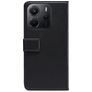 Mobilize Classic Gelly Xiaomi Redmi Note 14 Hülle Klapphülle Geldbörse - Schwarz